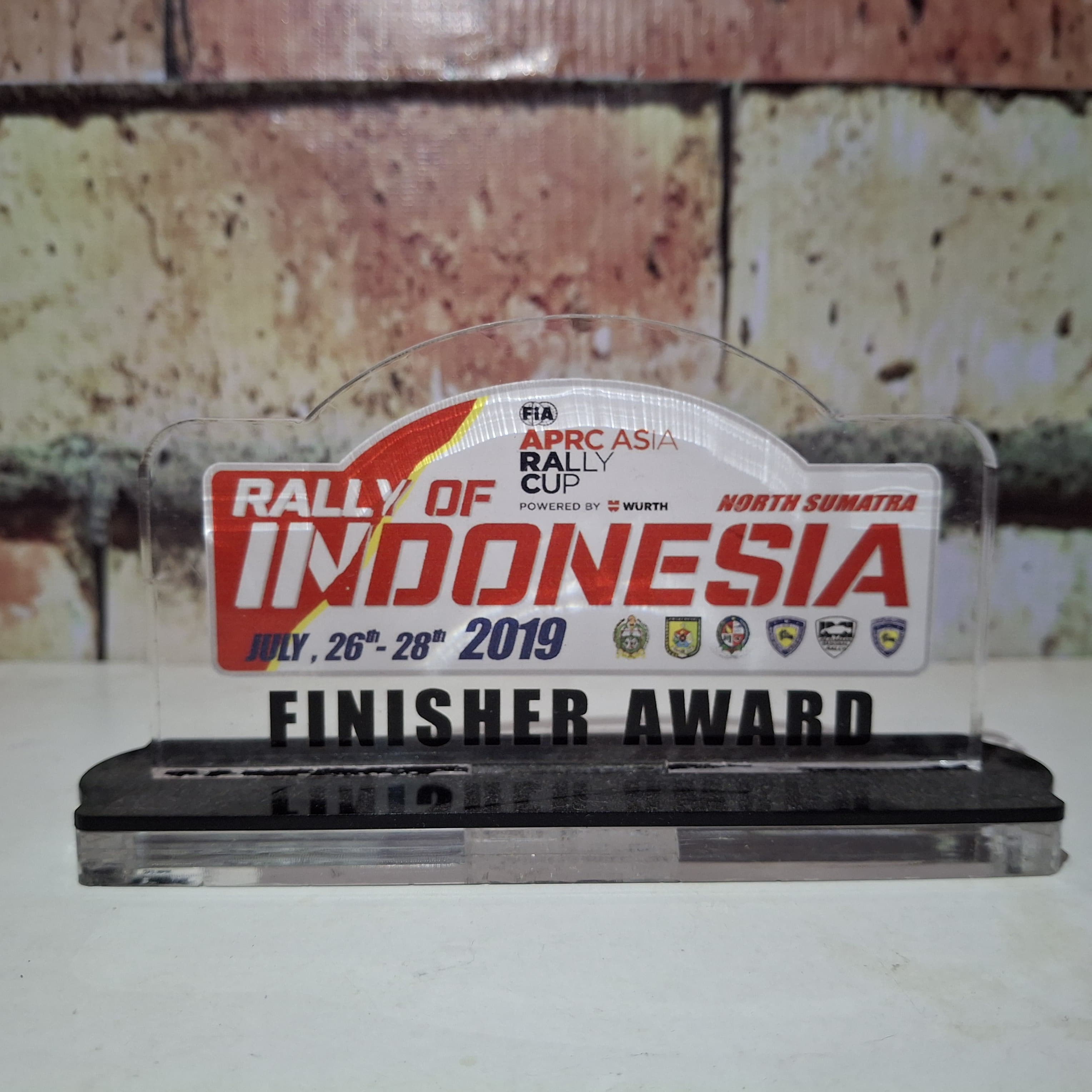 Plaque/Plakat RALLY IND